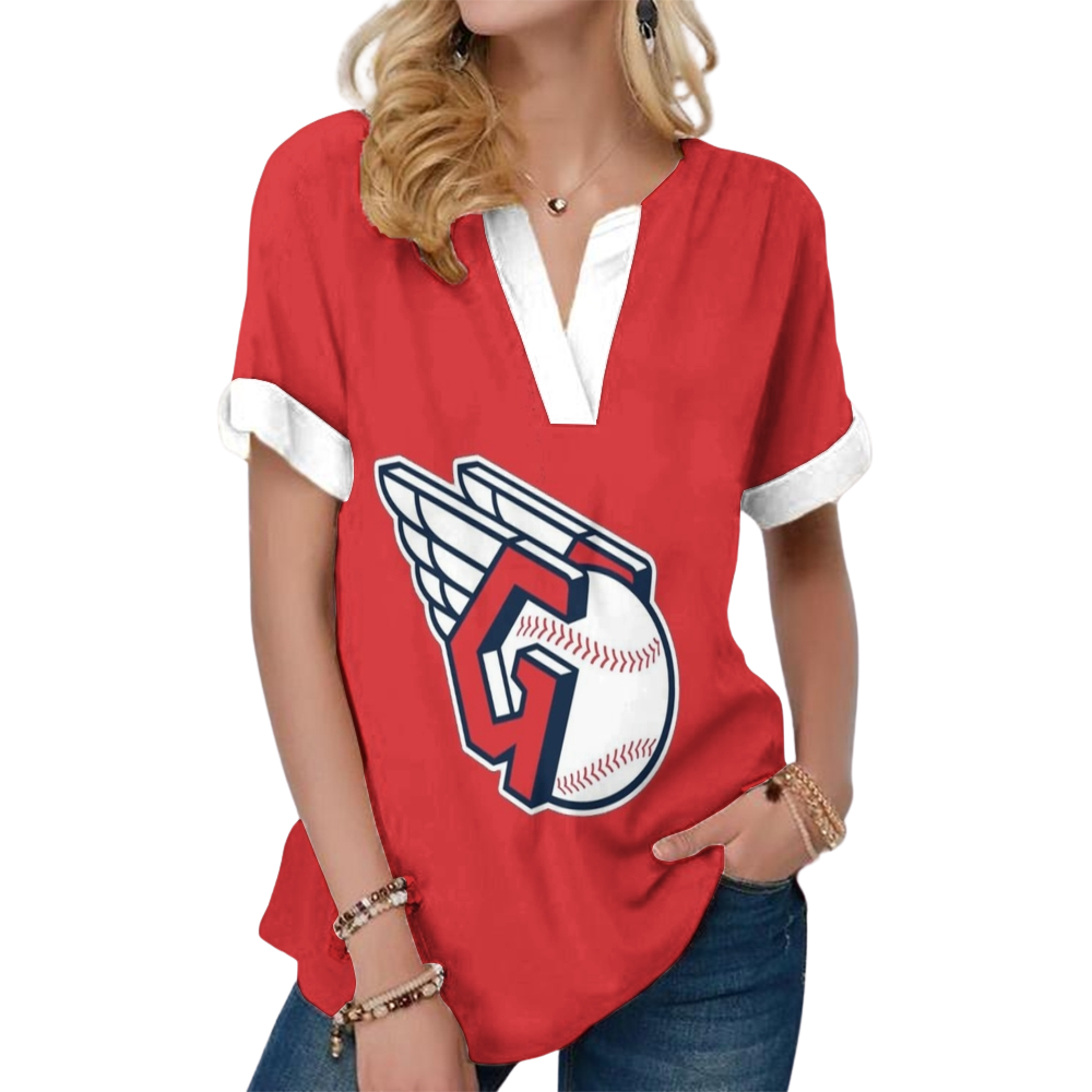 New Fashion Short Sleeve V-Neck Shirt - Baseswear