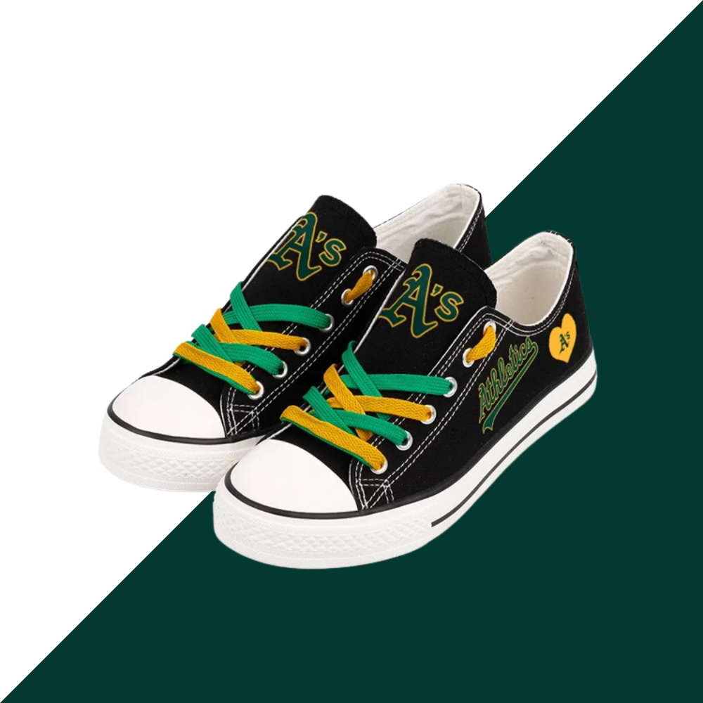 Casual printed low-top canvas shoes unisex - Baseswear
