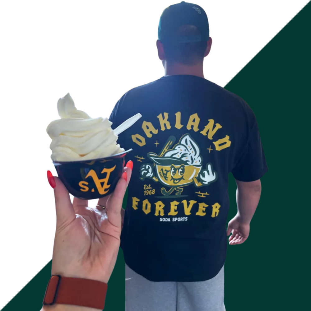 Oakland A's Unisex Garment-Dyed T-shirt - Baseswear