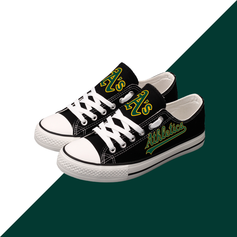 Casual printed low-top canvas shoes unisex - Baseswear