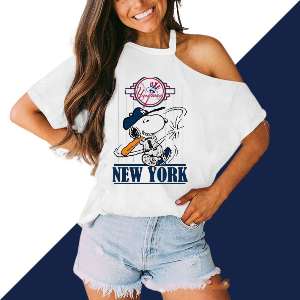 Strapless Casual Loose Camisole T-Shirt - Baseswear