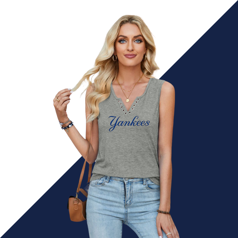 Summer Casual Comfort V-Neck Tank Shirt - Baseswear