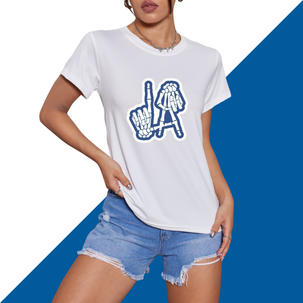 Slim Fit Printed Short Sleeve T-Shirt - Baseswear