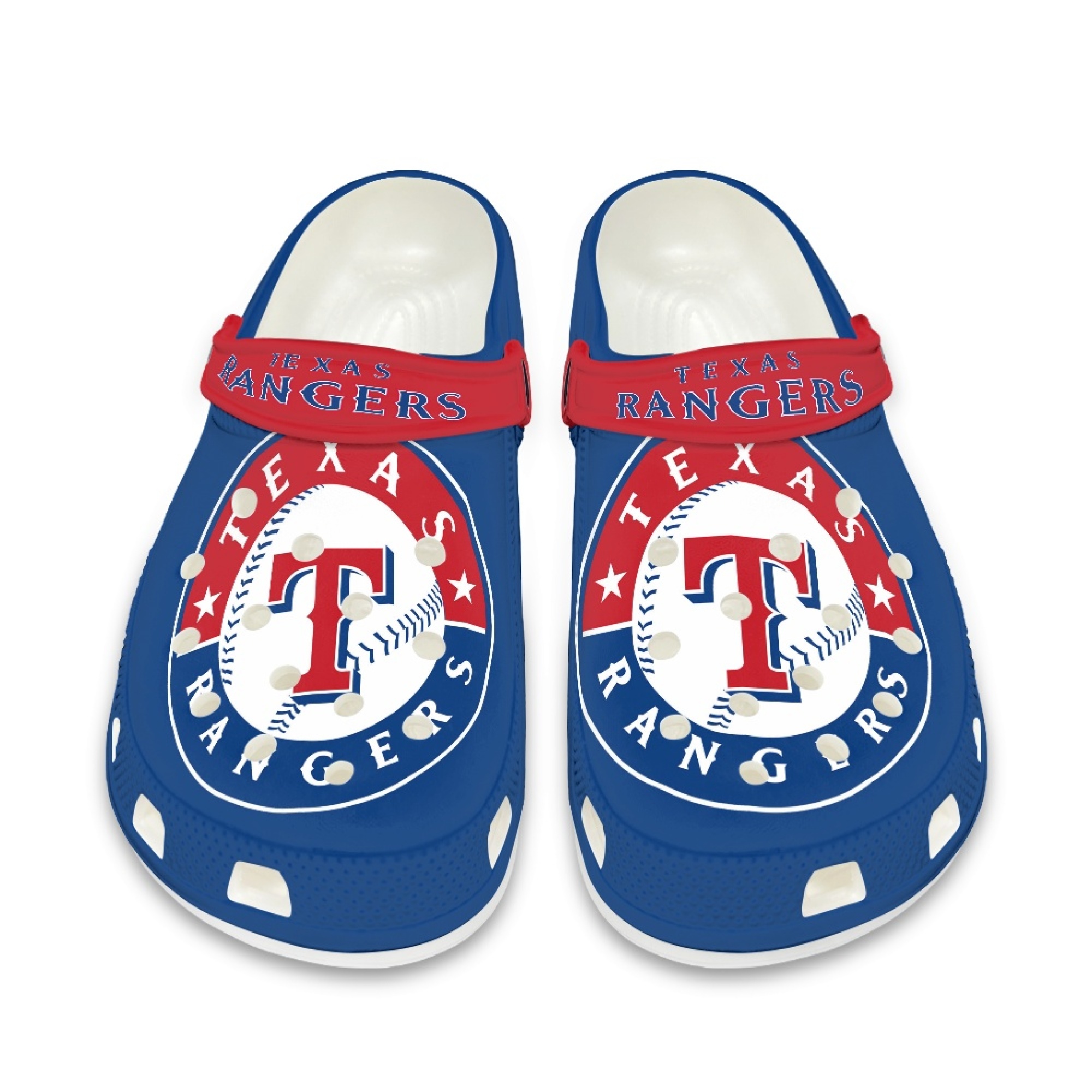 Crocs/beach shoes-Texas Rangers - Baseswear