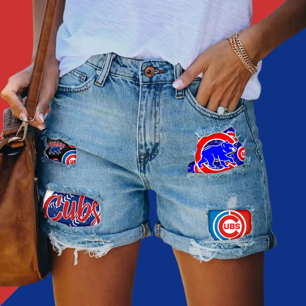 Distressed Cutoff Denim Shorts - Women - Baseswear
