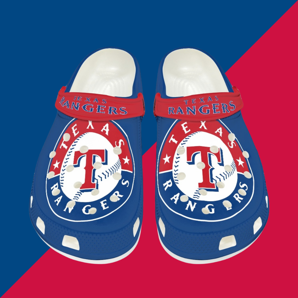 Crocs/beach shoes-Texas Rangers - Baseswear