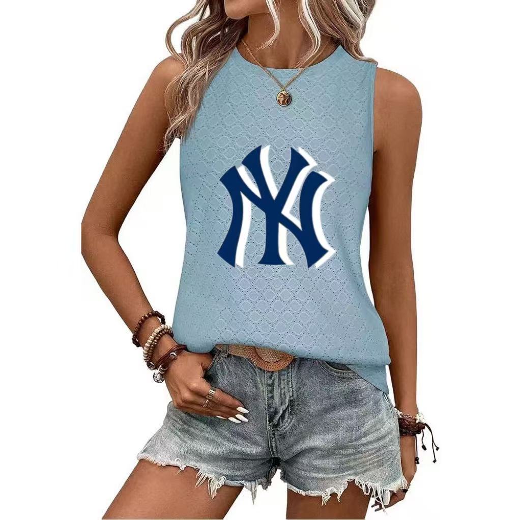 2025 spring and summer new round neck vest T-shirt top - Baseswear