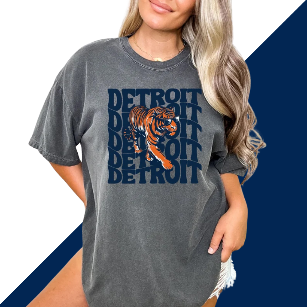 Detroit Tigers Baseball Tshirt - Baseswear