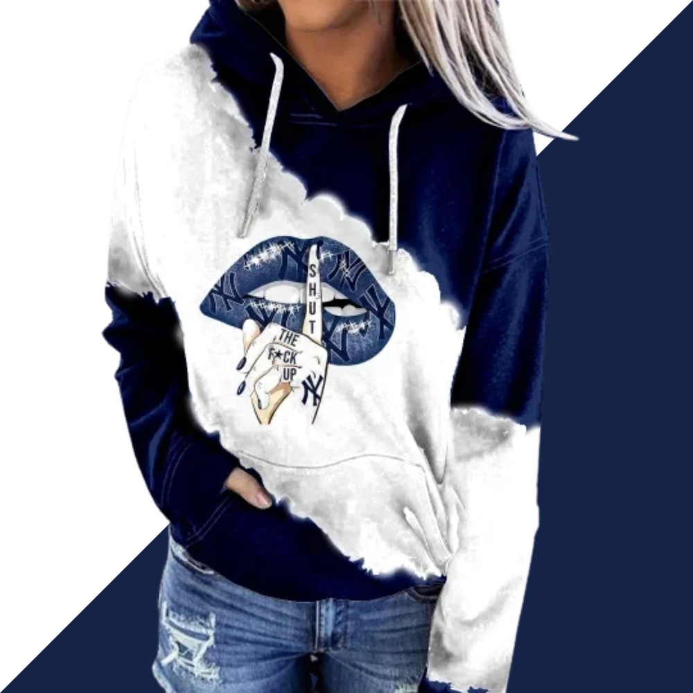 Fashion Printed Patchwork Hoodie - Baseswear