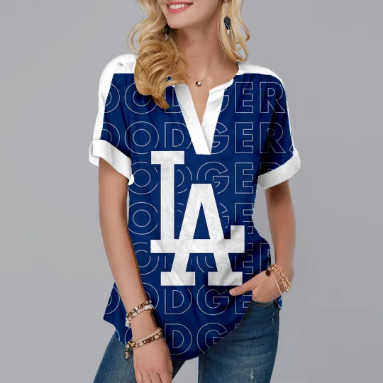 Fashion Short Sleeve V-Neck Shirt - Baseswear