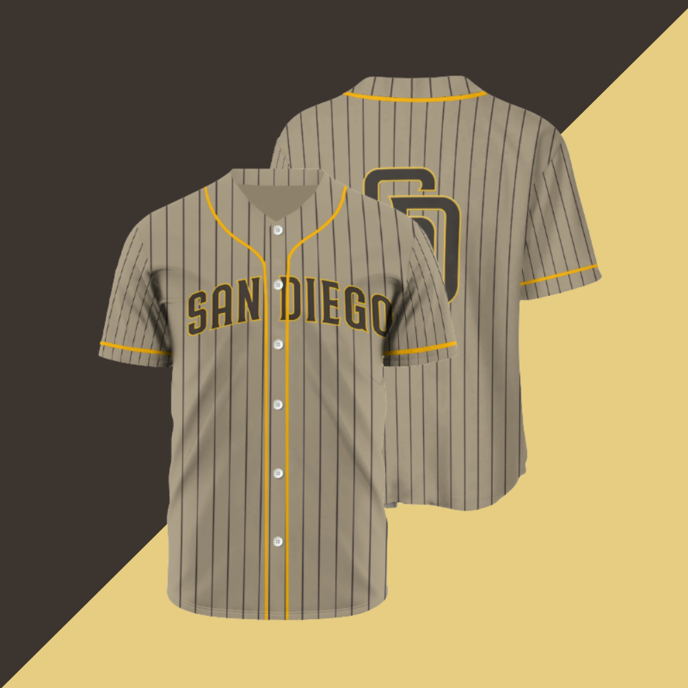 San Diego Padres Baseball Jersey - Baseswear
