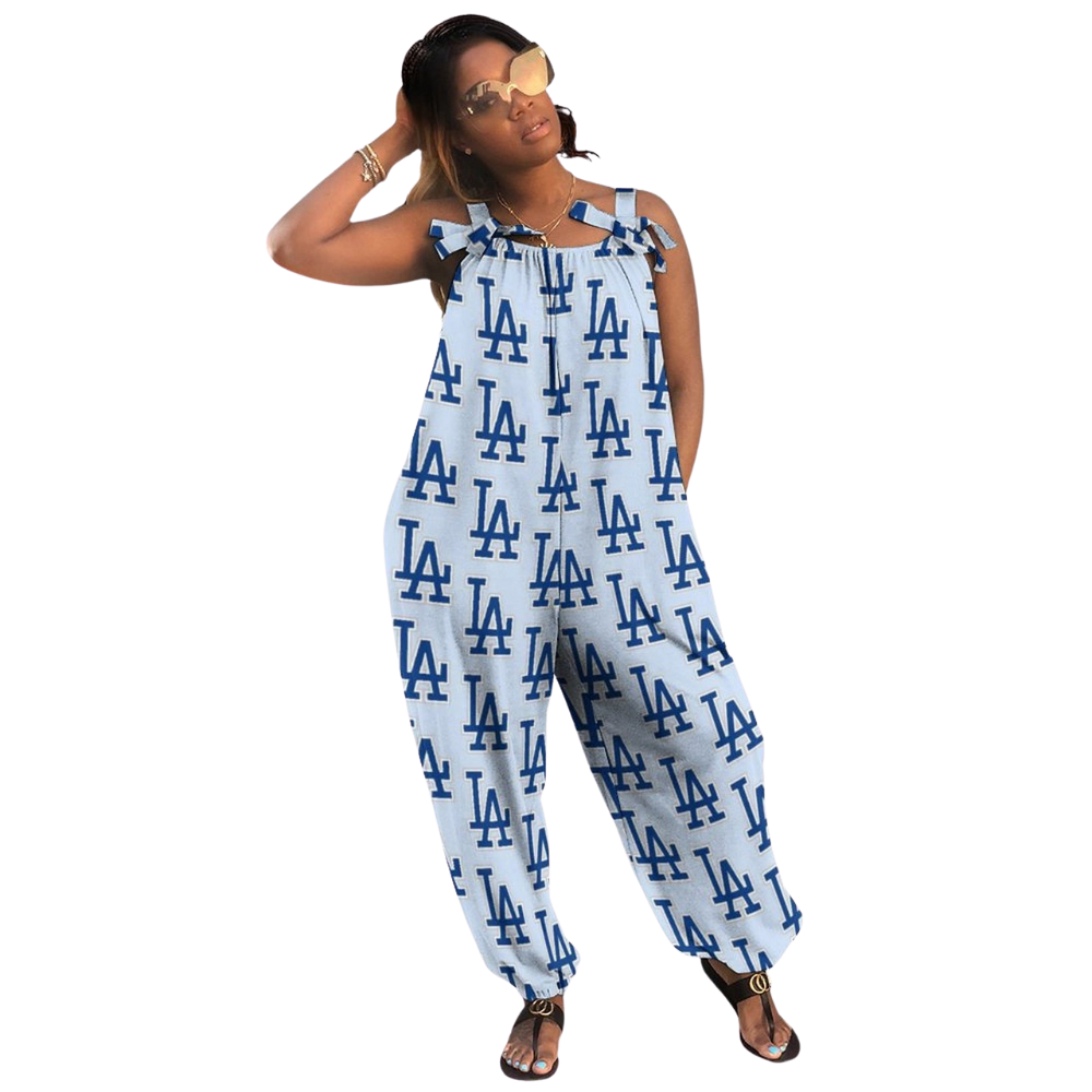 Loungewear Vest Colorblocked Plaid Bib Pants - Baseswear