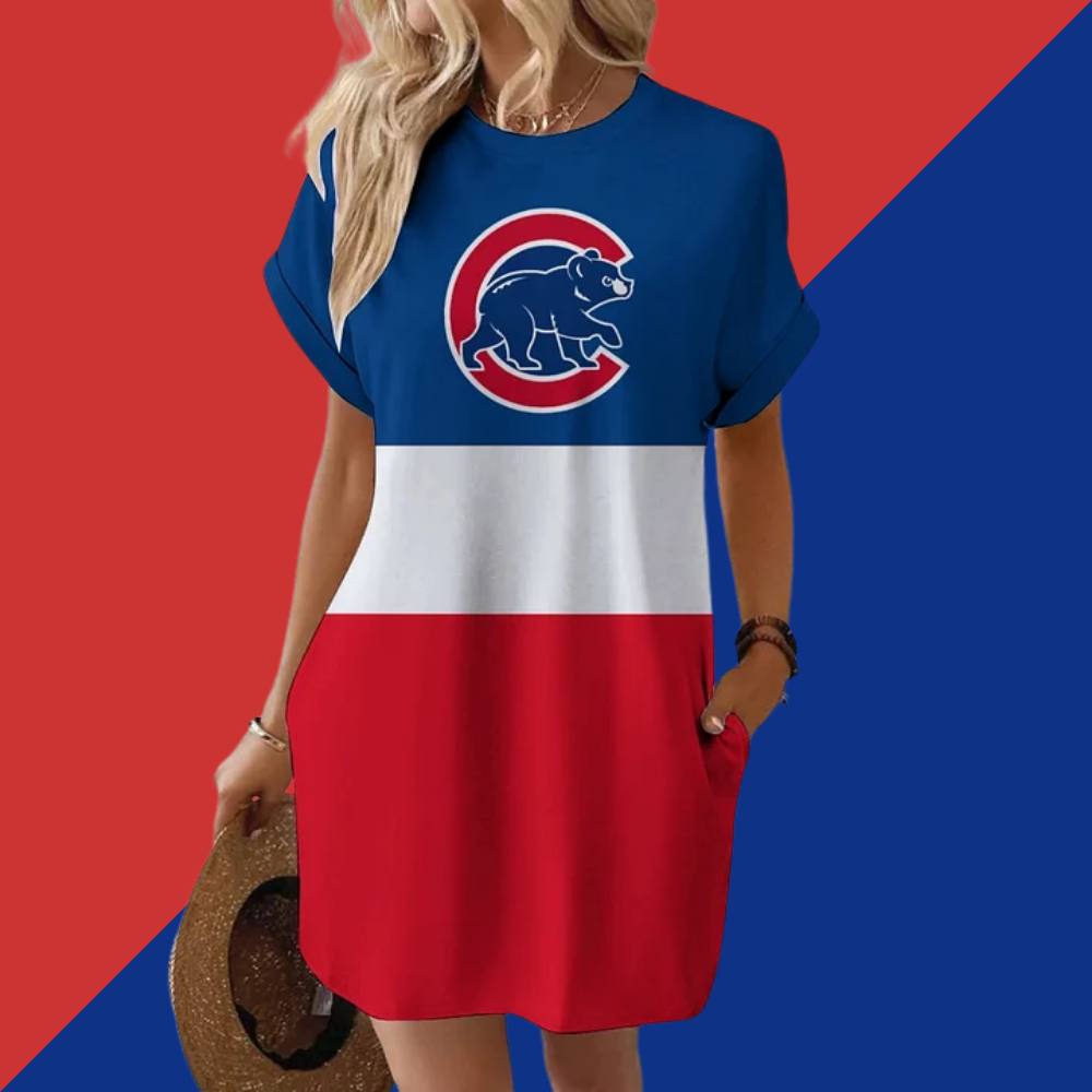 Solid Hidden Pocket Batwing Sleeve Tee Dress - Baseswear