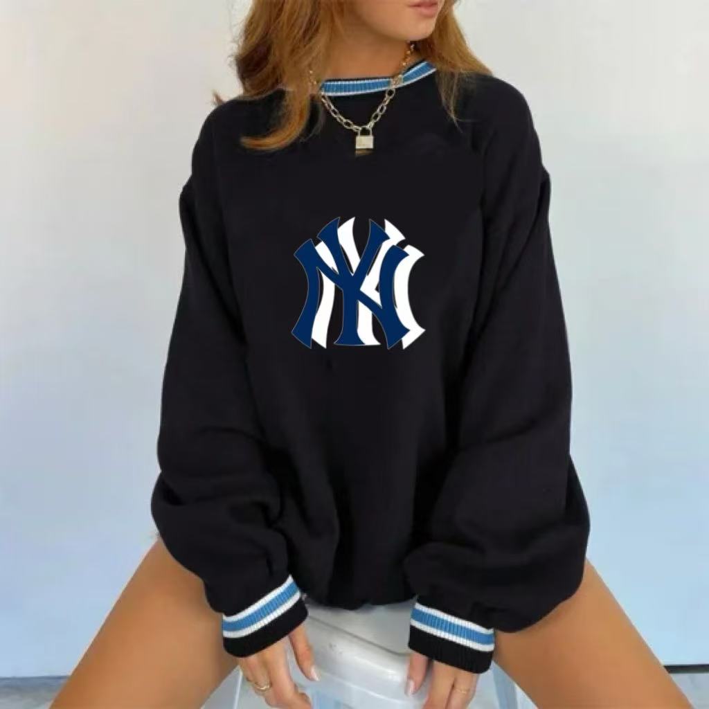 Women's Long Sleeve V-neck Pullover Sweatshirt - Baseswear