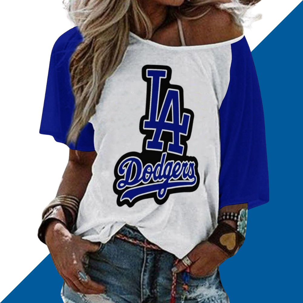 Ladies Sexy Strapless Printed T-Shirt - Baseswear