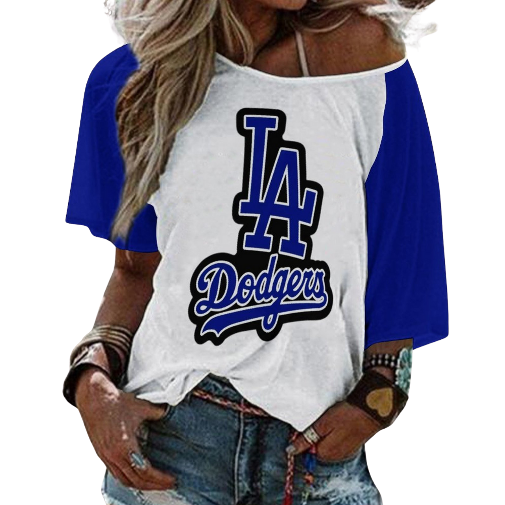 Ladies Sexy Strapless Printed T-Shirt - Baseswear