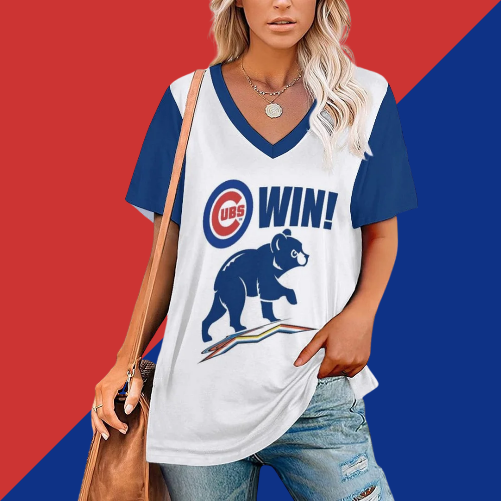 2025 summer loose women's V-neck - Baseswear