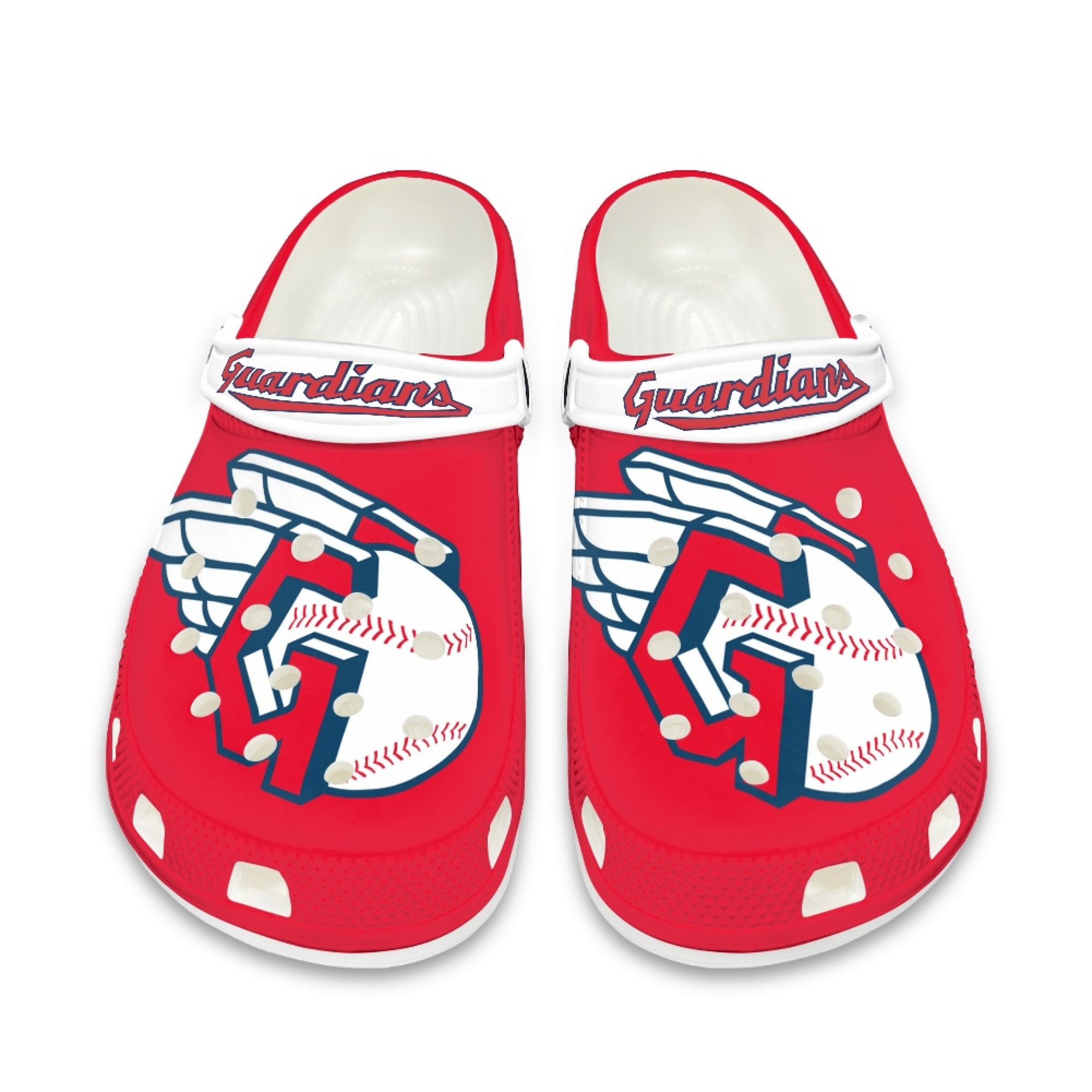 Crocs/beach shoes-Cleveland Guardians - Baseswear