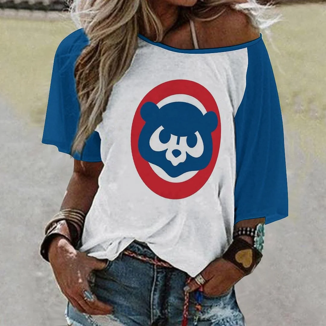New Women's Casual Simple Print Halter Design T-Shirt - Baseswear