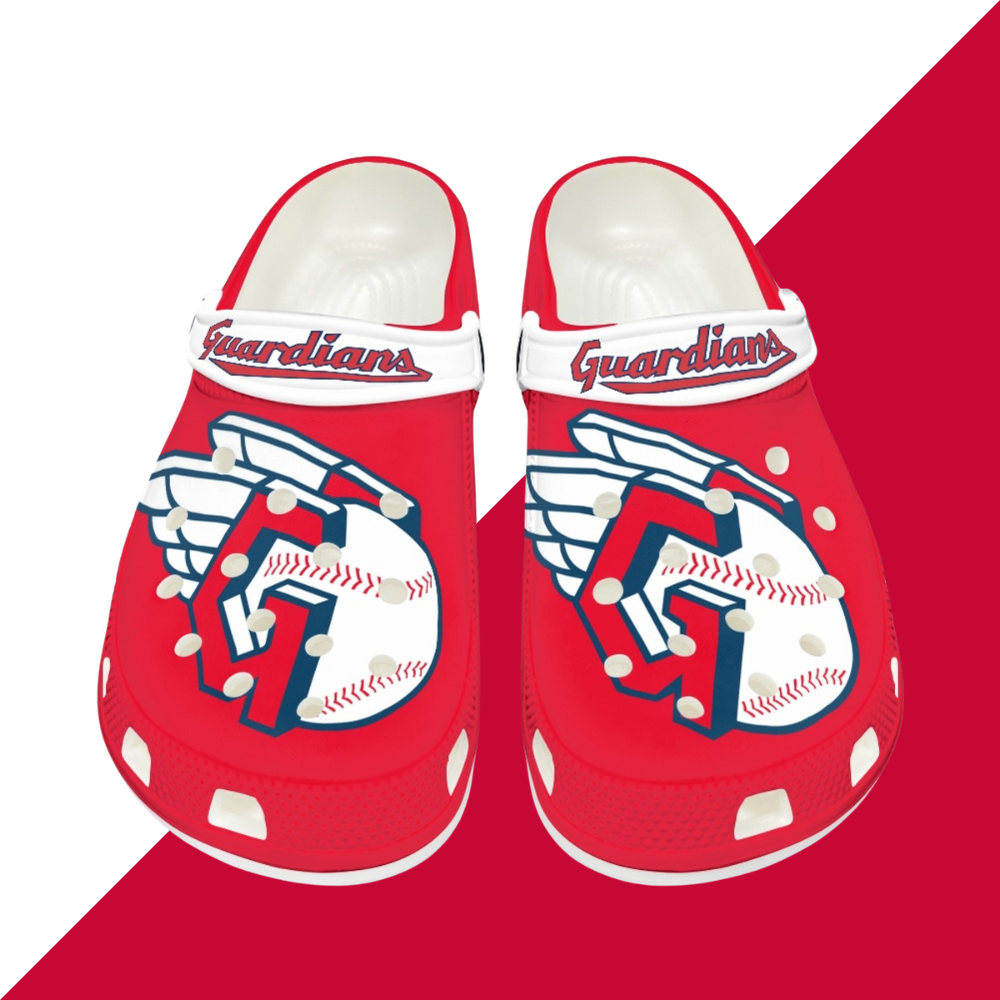 Crocs/beach shoes-Cleveland Guardians - Baseswear