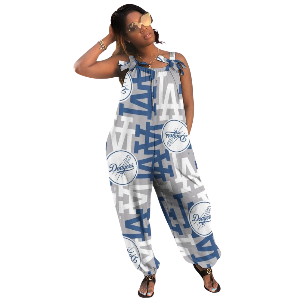 Loungewear Vest Colorblocked Plaid Bib Pants - Baseswear