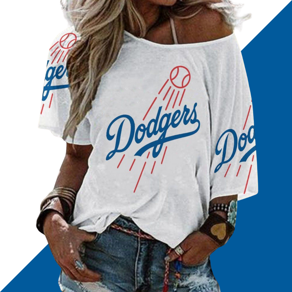 Ladies Sexy Strapless Printed T-Shirt - Baseswear