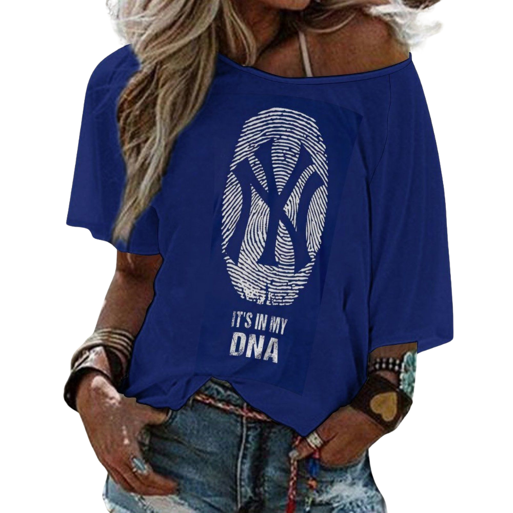 Ladies Sexy Strapless Printed T-Shirt - Baseswear