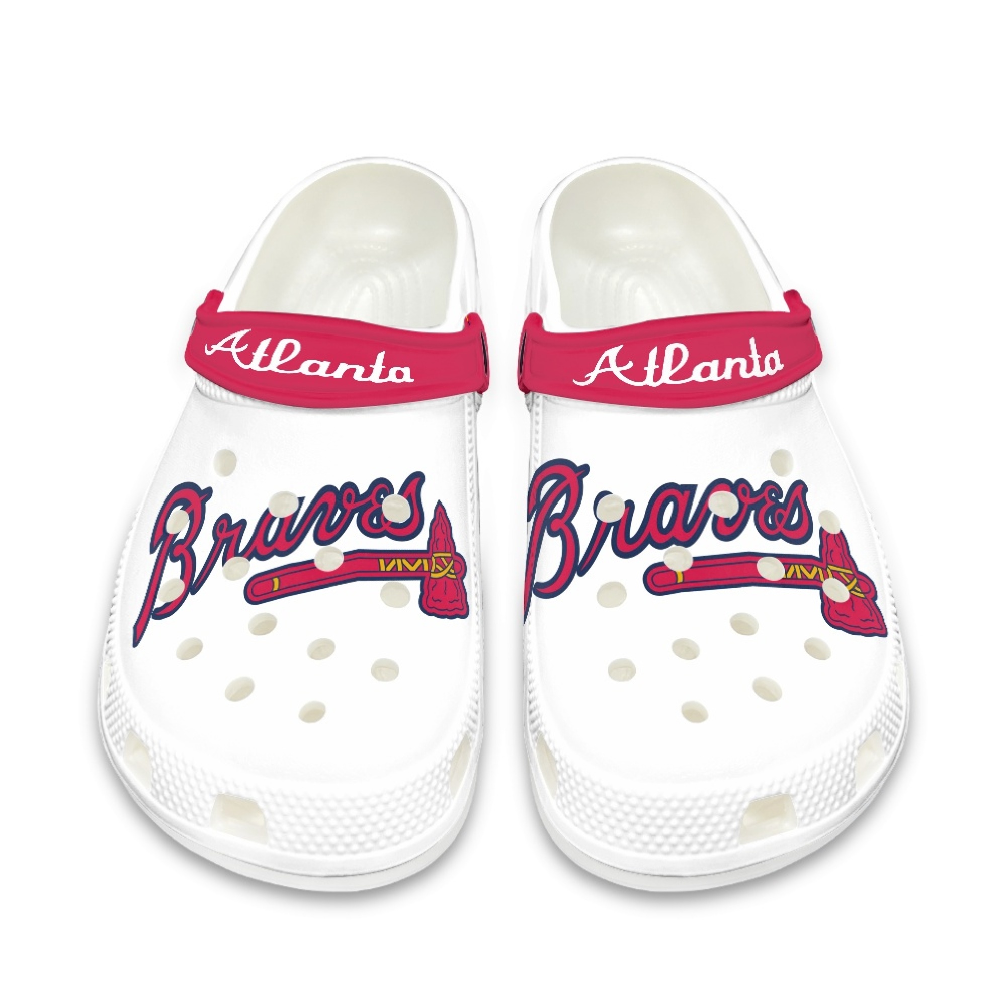 Crocs/beach shoes-Atlanta Braves - Baseswear