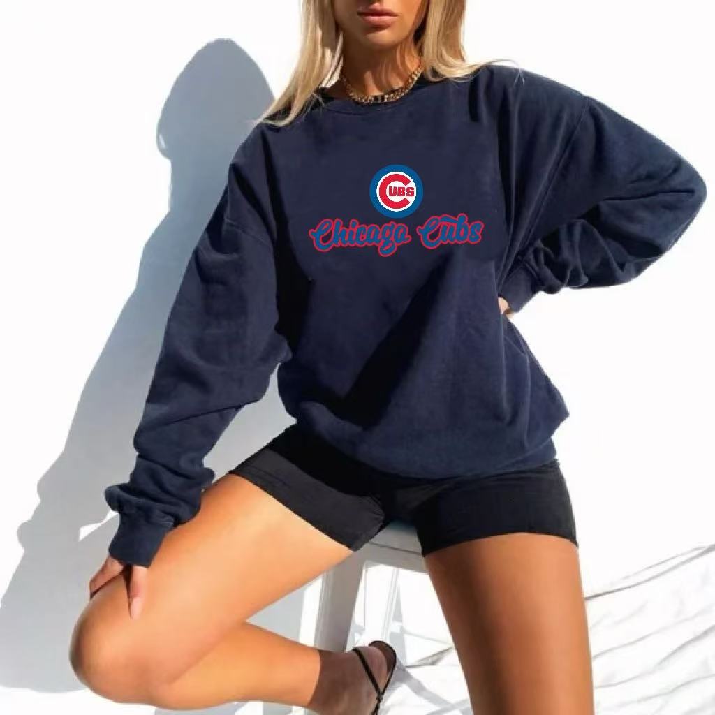 Women's Long Sleeve V-neck Pullover Sweatshirt - Baseswear