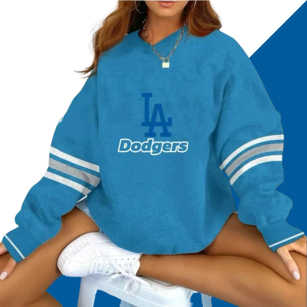 Women's Long Sleeve V-neck Pullover Sweatshirt - Baseswear