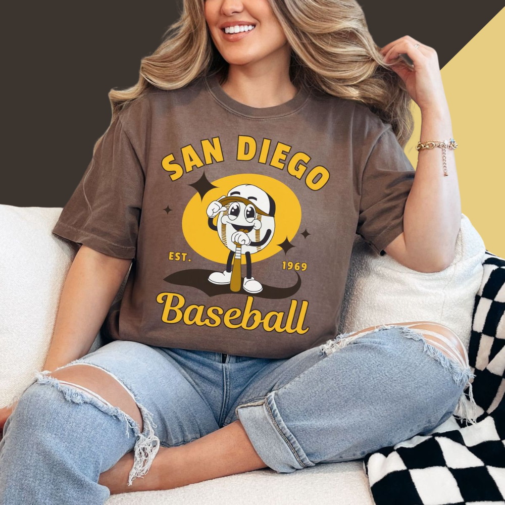 San Diego Baseball Tshirt - Baseswear