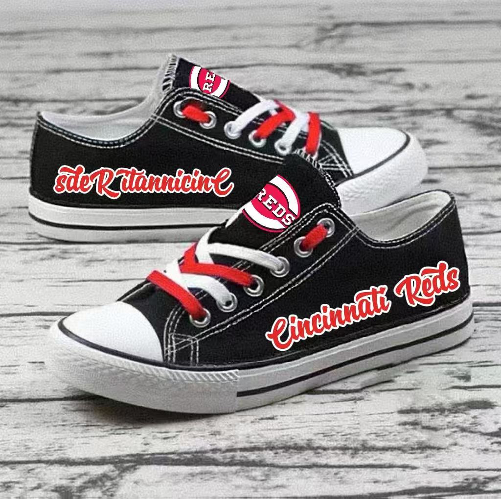 Casual printed low-top canvas shoes unisex - Baseswear