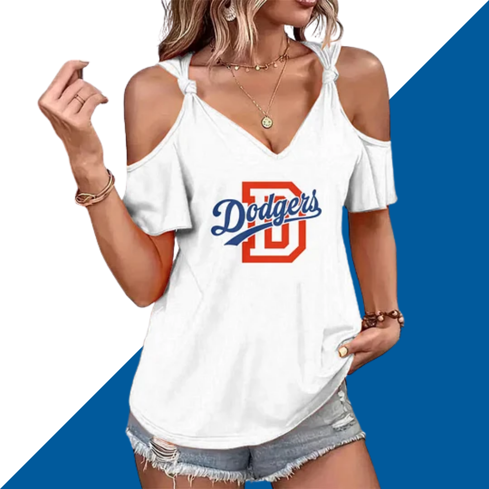 Casual V-neck short-sleeved T-shirt - Baseswear