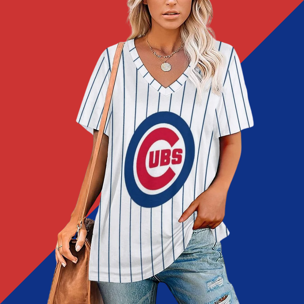 2025 summer loose women's V-neck - Baseswear