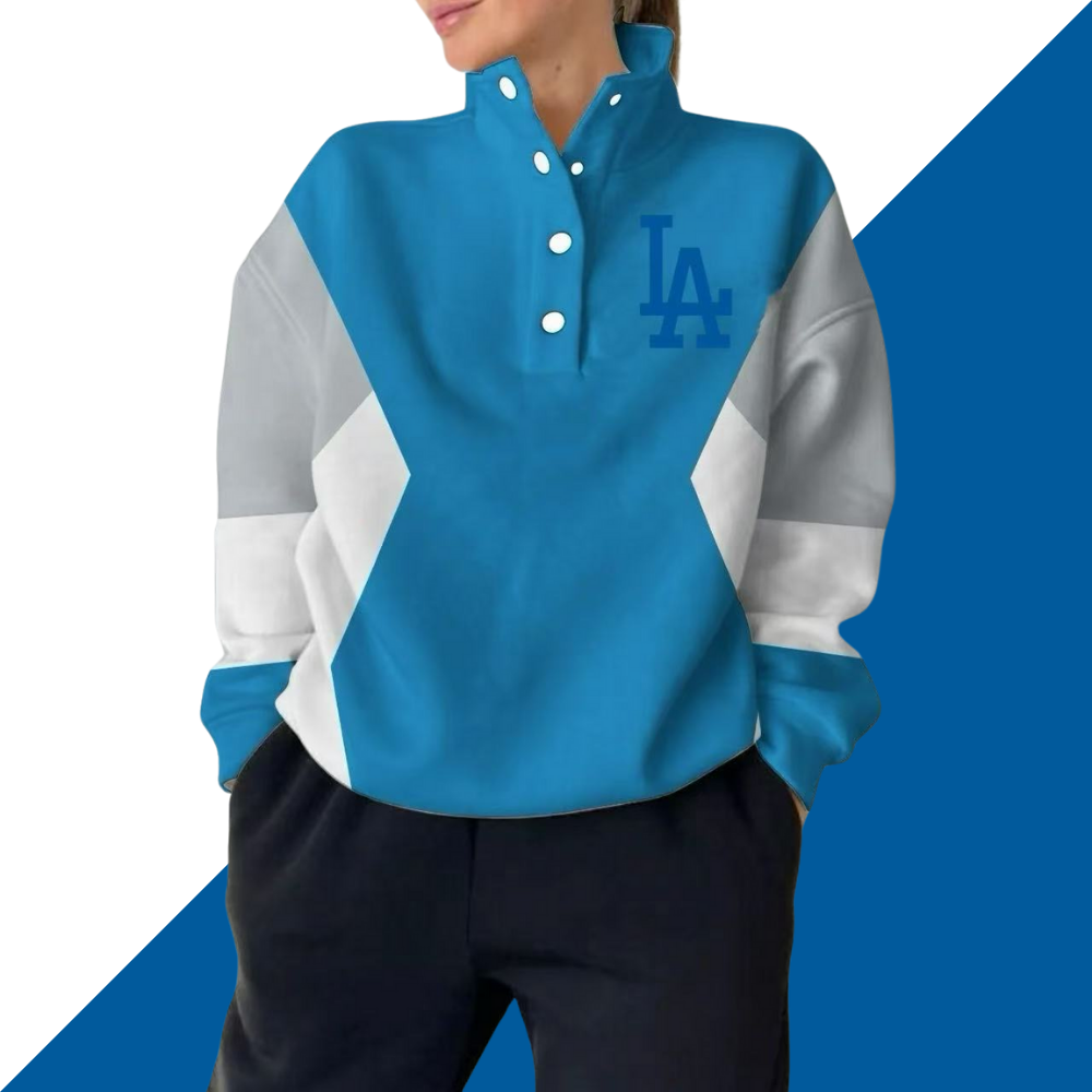 2024 New Design Casual Snap Mockneck Pullover - Baseswear