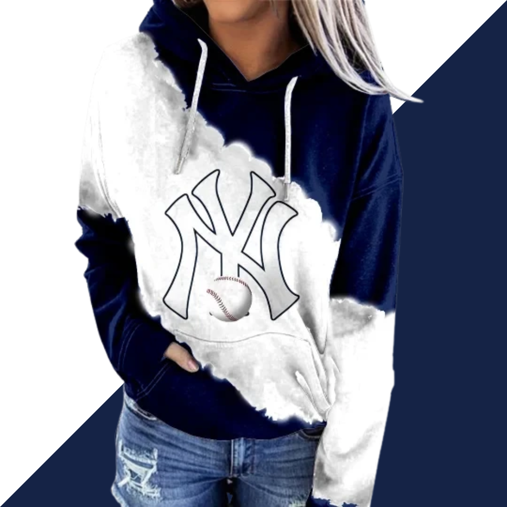 Fashion Printed Patchwork Hoodie - Baseswear