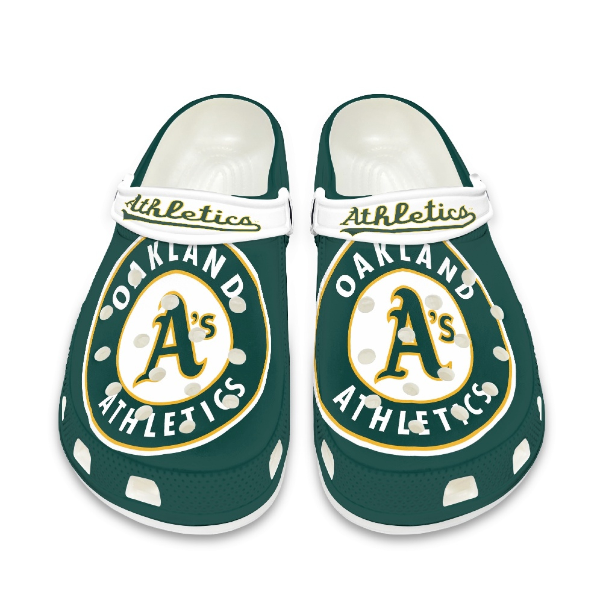 Crocs/beach shoes-Oakland Athletics - Baseswear