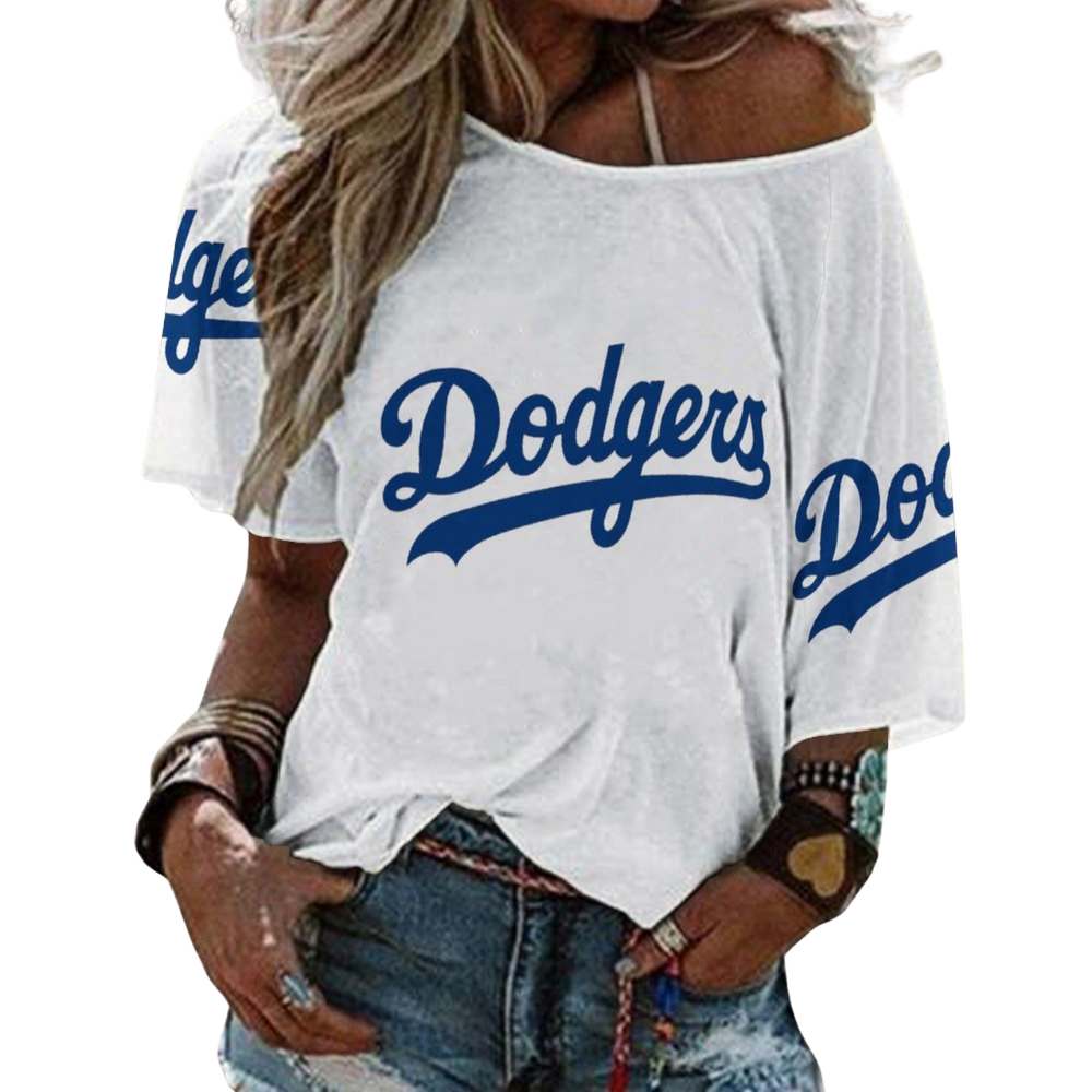 Ladies Sexy Strapless Printed T-Shirt - Baseswear