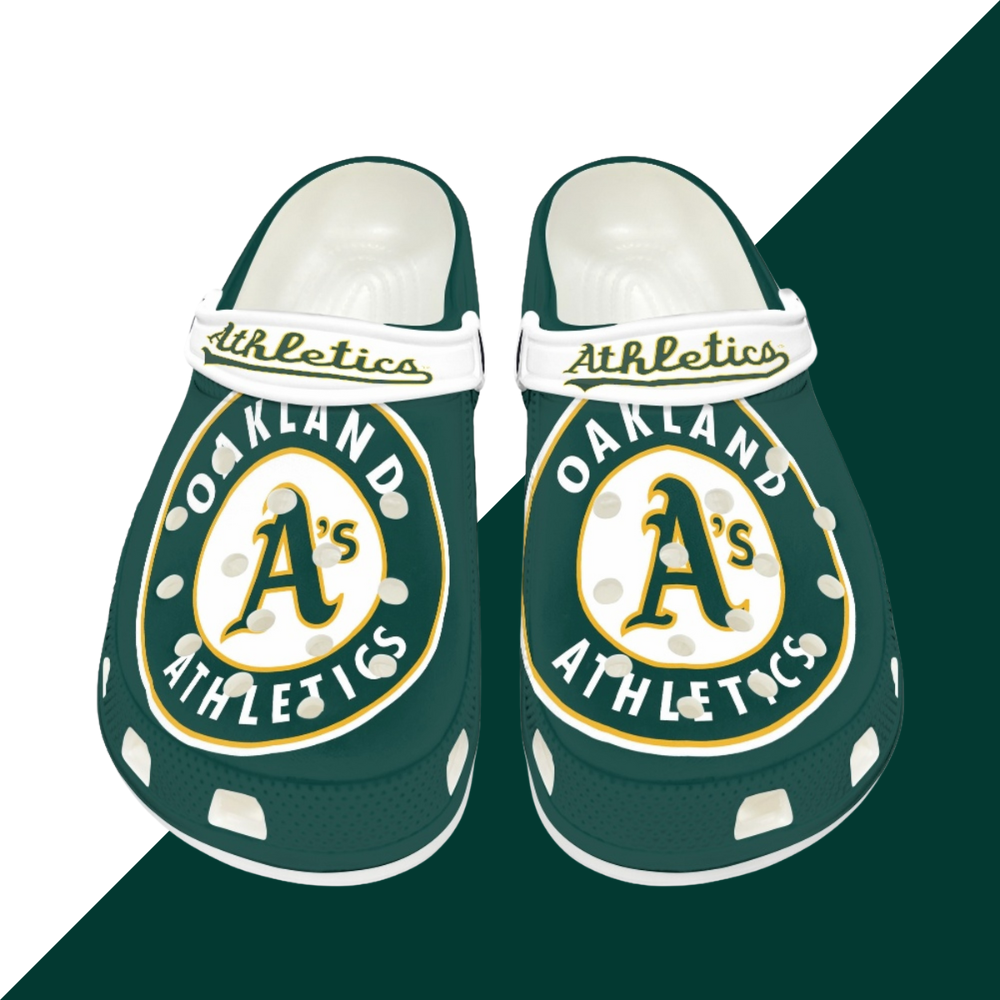 Crocs/beach shoes-Oakland Athletics - Baseswear