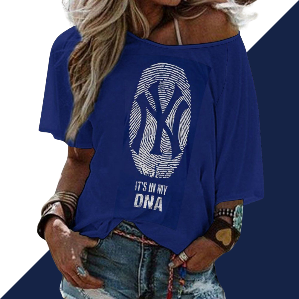 Ladies Sexy Strapless Printed T-Shirt - Baseswear