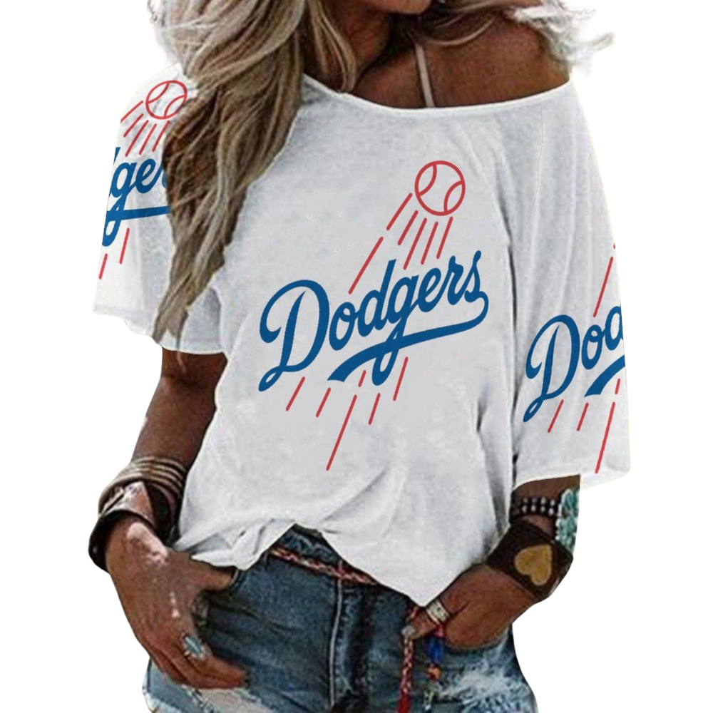 Ladies Sexy Strapless Printed T-Shirt - Baseswear
