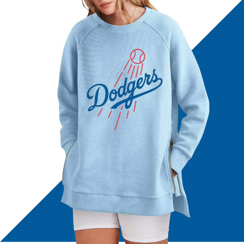 Casual Loose Printed Sweatshirt - Baseswear