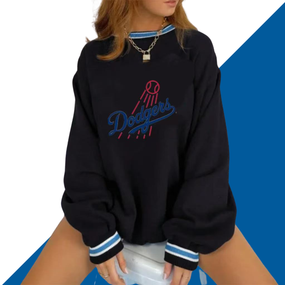 Women's Long Sleeve V-neck Pullover Sweatshirt - Baseswear