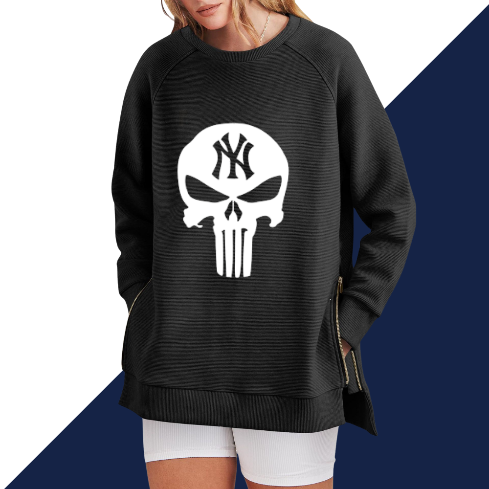 Casual Loose Printed Sweatshirt - Baseswear