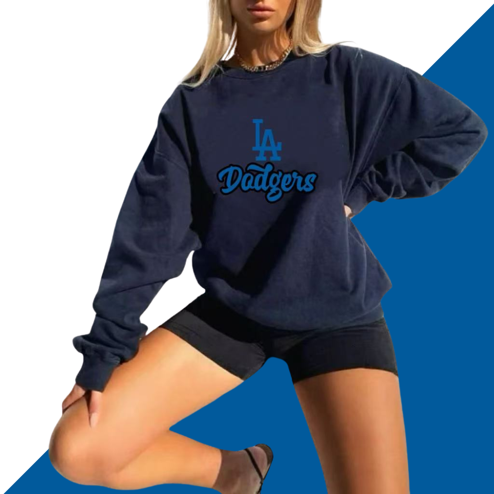 Women's Long Sleeve V-neck Pullover Sweatshirt - Baseswear