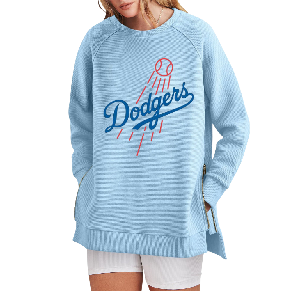 Casual Loose Printed Sweatshirt - Baseswear