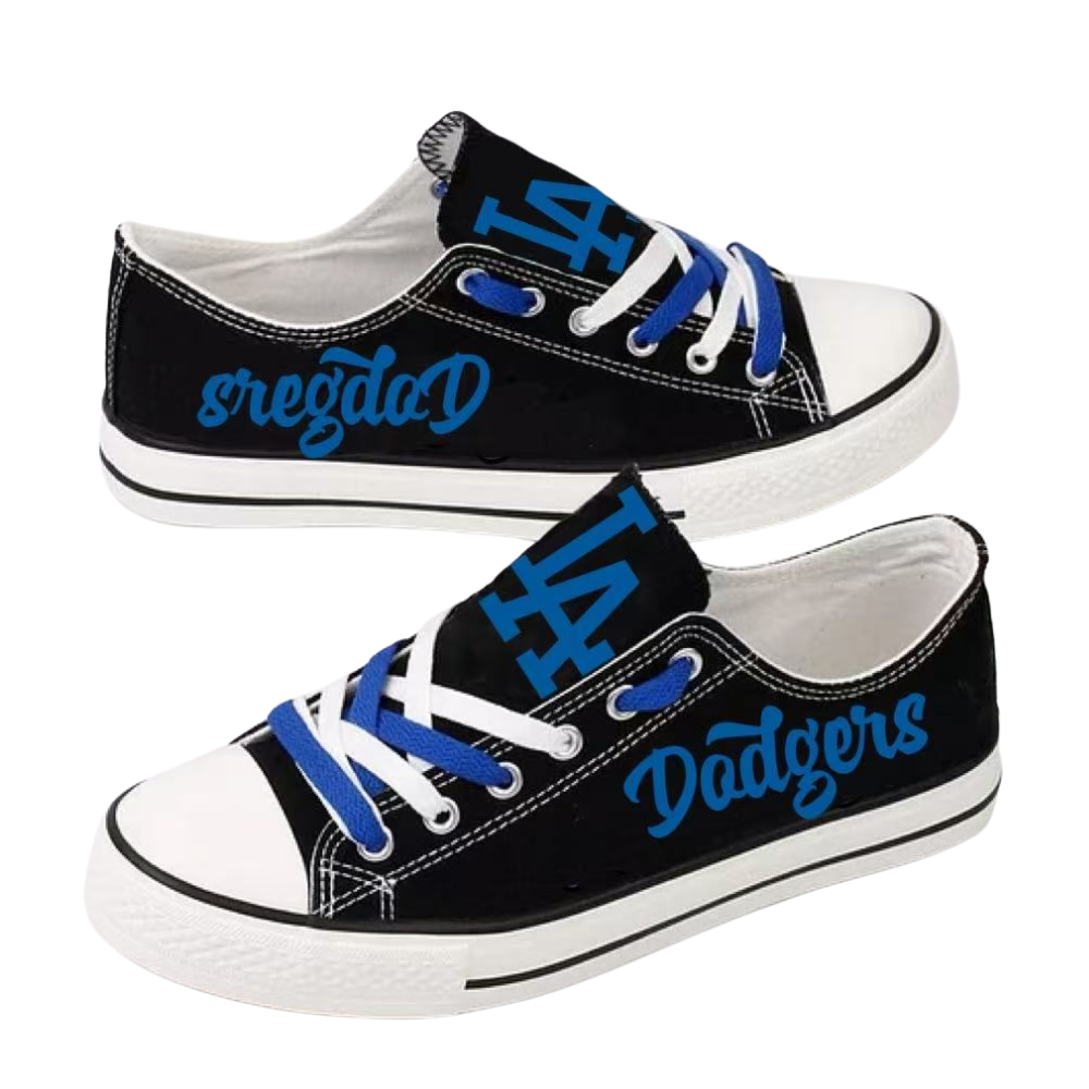 Casual printed low-top canvas shoes unisex - Baseswear