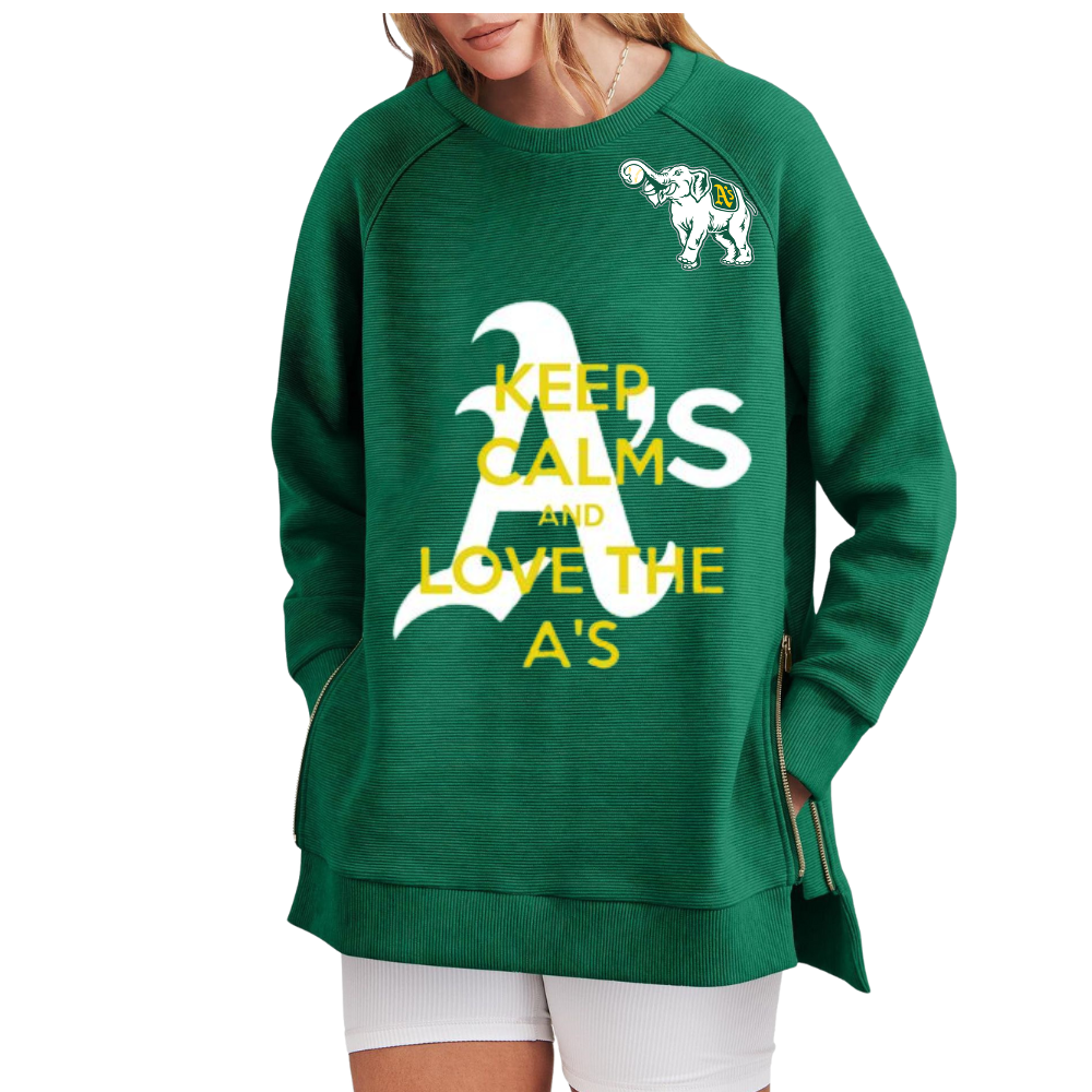 Casual Loose Printed Sweatshirt - Baseswear