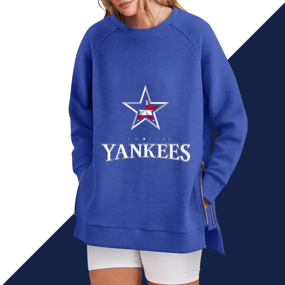 Casual Loose Printed Sweatshirt - Baseswear