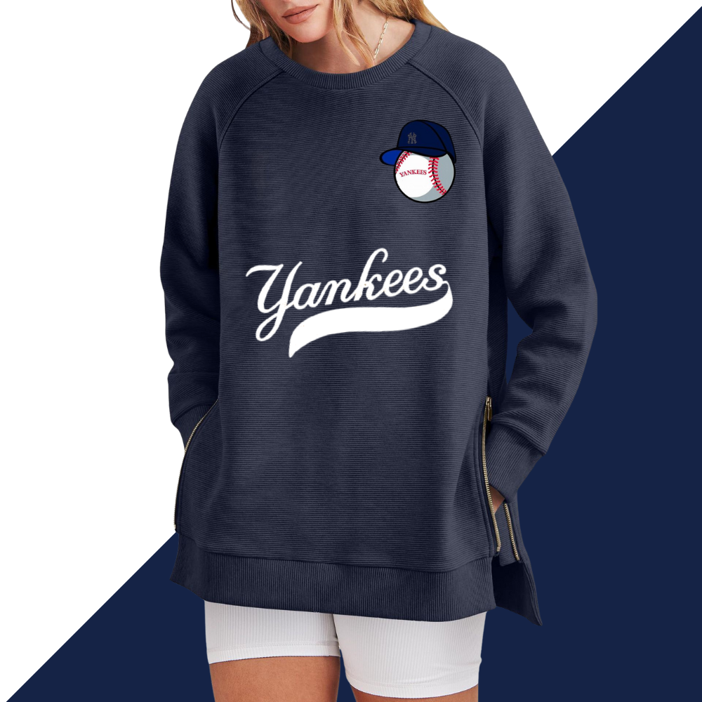 Casual Loose Printed Sweatshirt - Baseswear